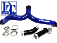 High Flow 3inch Intake Y-Pipe Kit. Porsche 996TT / 996GT2. DesignTek